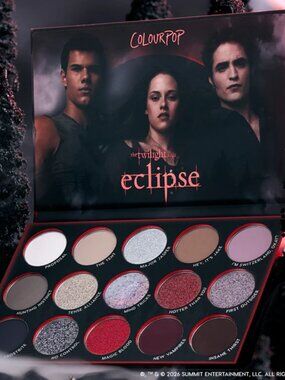 Eclipse Eyeshadow Palette - By ColourPop with 2 Bonus Lipsticks!